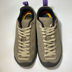 KEEN Women Sneaker Jasper sz 5 Suede Leather Casual Low Height Climber
